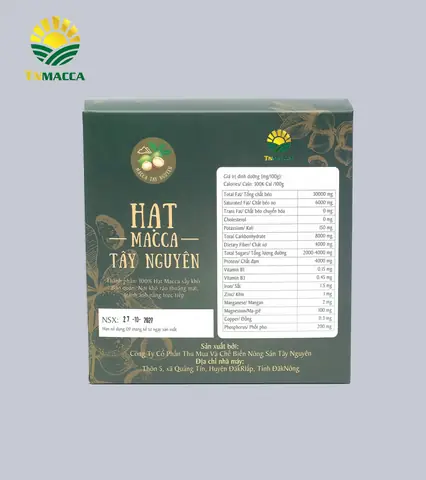 1: Công ty Tnmacca– Đaknong ( Nông sản tây Nguyên JSC )