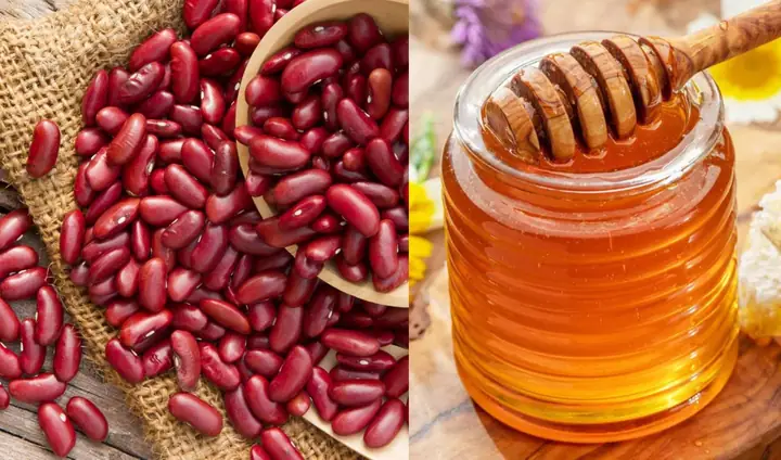 3. Cách làm trắng da toàn thân bằng mật ong và đậu đỏ