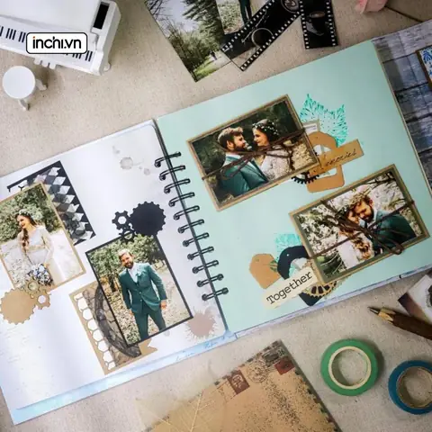 Album ảnh gia đình tự làm