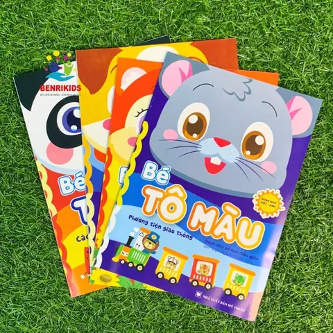 tập tô cho bé 3 tuổi