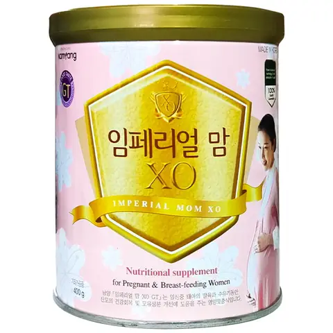sá»¯a cho máº¹ mang thai vÃ  cho con bÃº xo mom hÃ n quá»c lon 400g