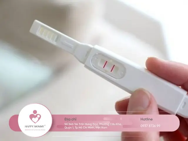 Que thử thai 2 vạch nhưng không có thai do bất thường trong cơ thể