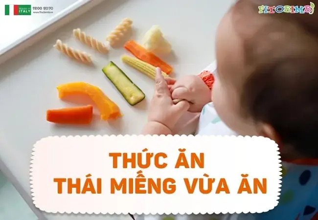 Nguyên tắc xây dựng thực đơn ăn dặm BLW cho bé 7 tháng chậm tăng cân