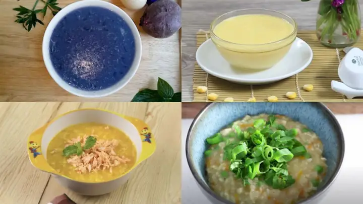 1. Thực đơn ăn dặm cho bé 9 tháng tuổi kiểu truyền thống