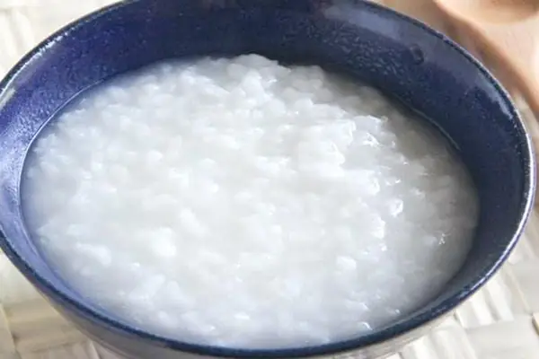2.1. Tuần thứ nhất: Cháo trắng tỉ lệ 1:10