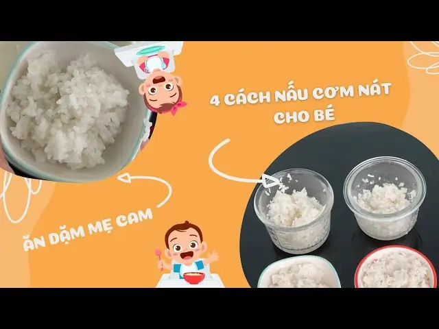 2.3 Nấu cơm nát bằng nồi, chảo chống dính