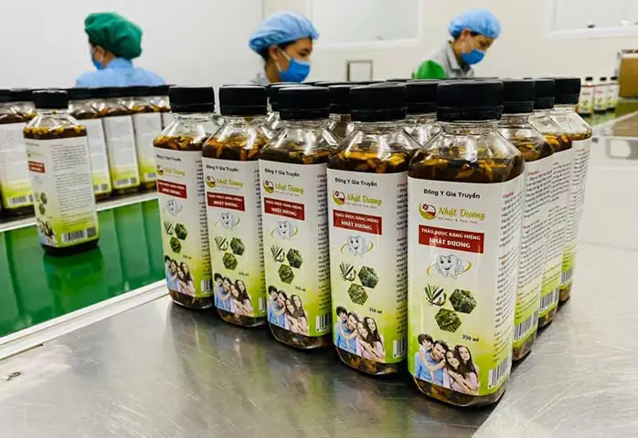 Chai thuốc nước Nhật Dương- Thuốc trị sâu răng cho bé 4 tuổi