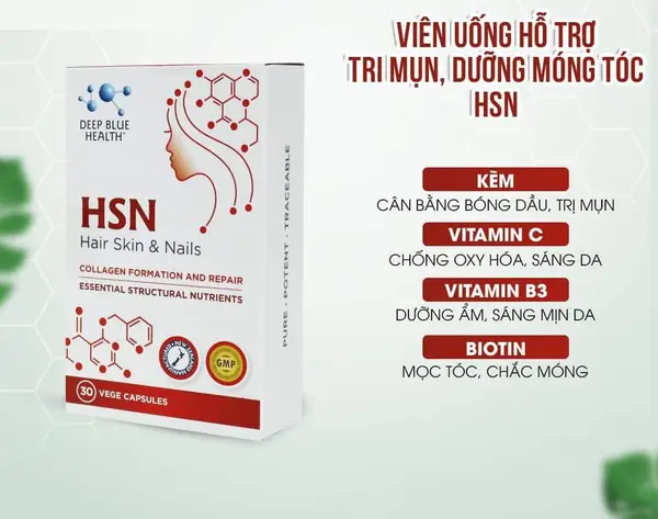 VIÊN UỐNG HỖ TRỢ GIẢM NHỜN HSN