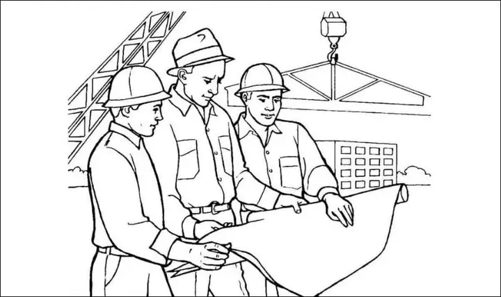 Tranh tô màu ngày Quốc tế Thiếu nhi 1/6 về nghề nghiệp, ước mơ