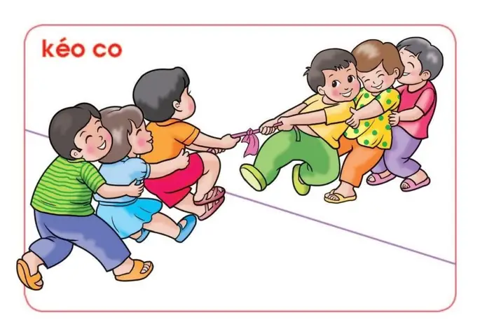 6. Trò chơi dân gian cho trẻ mầm non: Kéo co