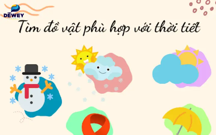 2.10 Trò chơi tìm đồ vật phù hợp thời tiết