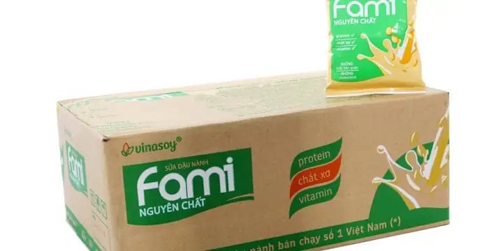 Uống sữa đậu nành Fami có béo không?