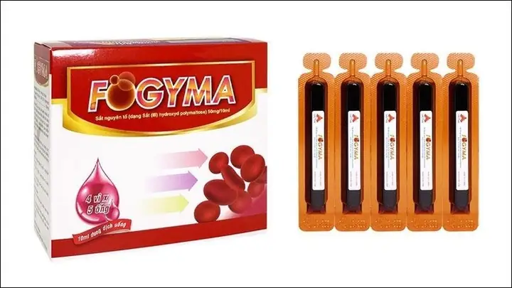11Dung dịch bổ sung sắt cho bà bầu Fogyma
