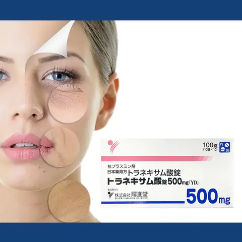 Viên uống trắng da trị nám Transamin 500mg Nhật Bản 100 viên - Hàng chính hãng Nhật Bản, giá quá tốt tại đại lý, yên tâm khi mua