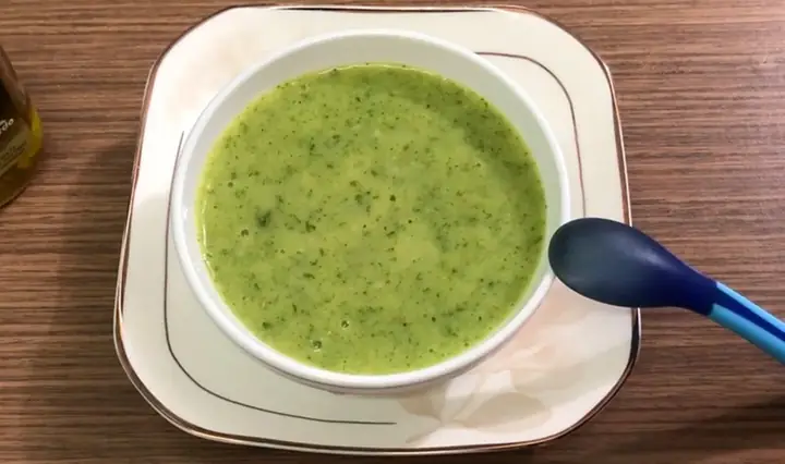 3.3. Cháo yến mạch tôm rau cải